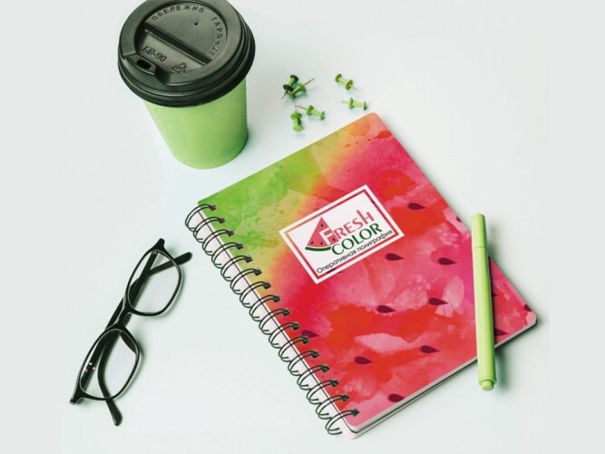 печать на блокнотах